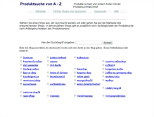 Tablet Screenshot of produktsuche.suchmal24.de